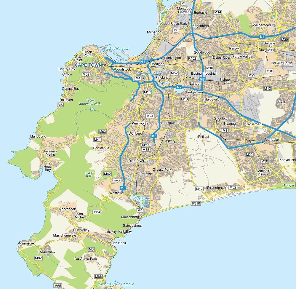 ਨਕਸ਼ਾ ਦੇ plumstead ਕੇਪ ਟਾਉਨ