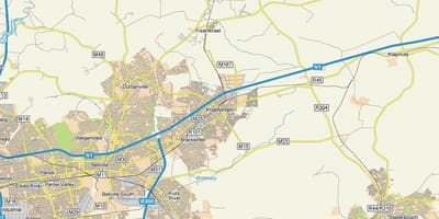 ਨਕਸ਼ਾ ਦੇ kraaifontein ਕੇਪ ਟਾਉਨ